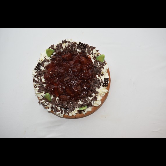 Fruitvlaai aardbei